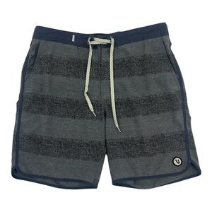Vuori Cruise Board Shorts with a grey and black